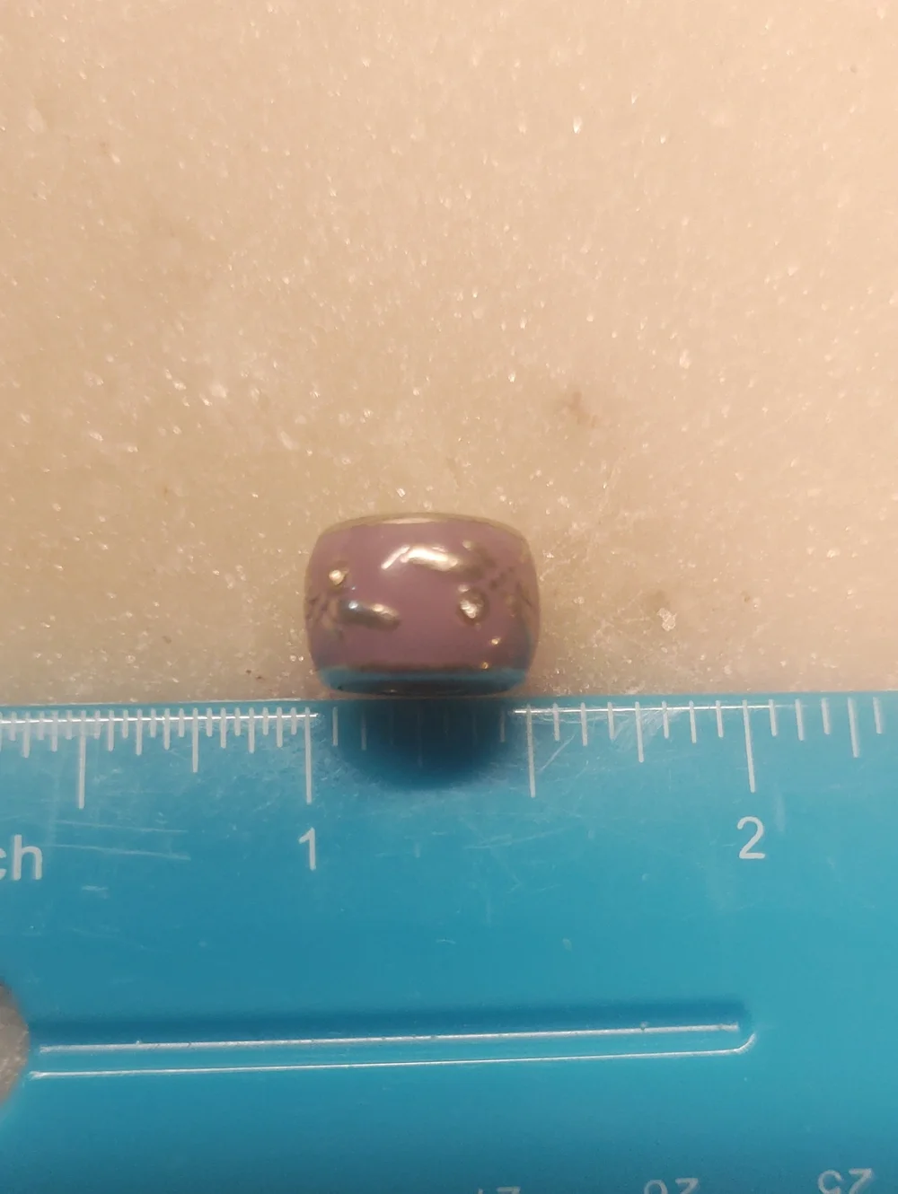 Brighton Rare Dragonfly Lilac Stopper Bead
